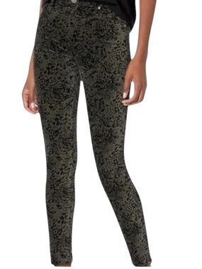 AG Farrah Skinny Ankle High Rise Velvet Jeans Size 23 NWT